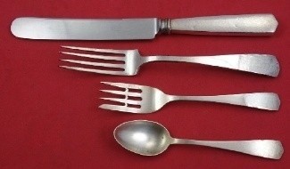 Dinner 4-pc Setting availability based on stock listed below - Berkeley by International - Sterling